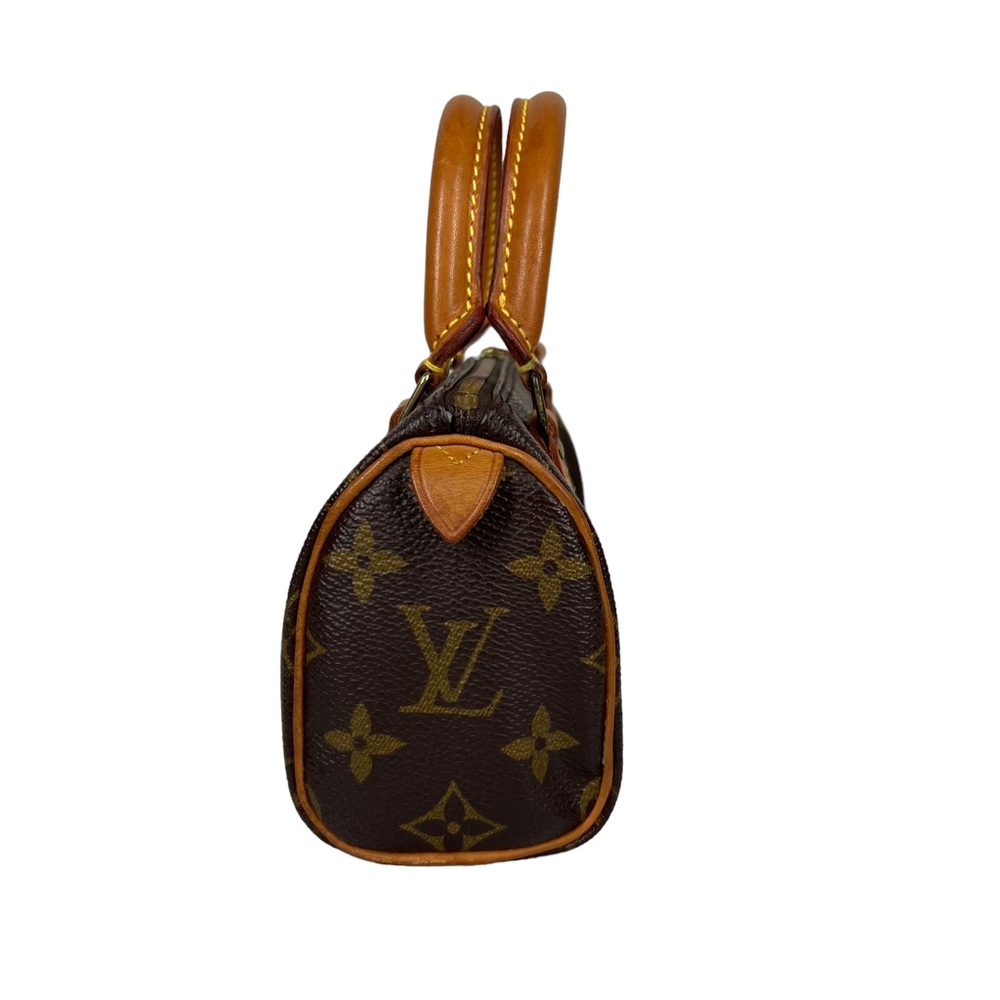 Louis Vuitton Vintage Nano Speedy Mini Monogram Crossbody Bag - Picture 4 of 13